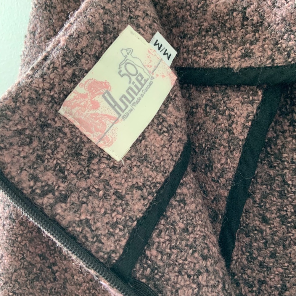 Annie 50 - Pink « wool » skirt - Picture 6 of 7